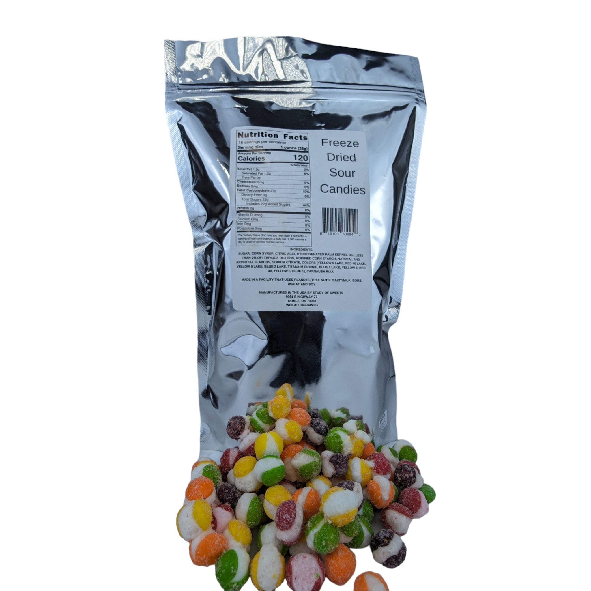 Freeze Dried Skittles 1 Pound Bags CHOOSE FLAVORS BELOW