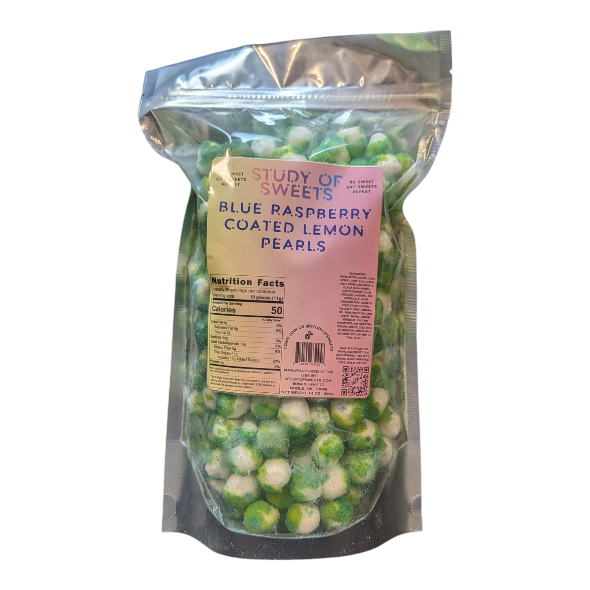 LEMON PEARLS 14oz CHOOSE FLAVOR BELOW