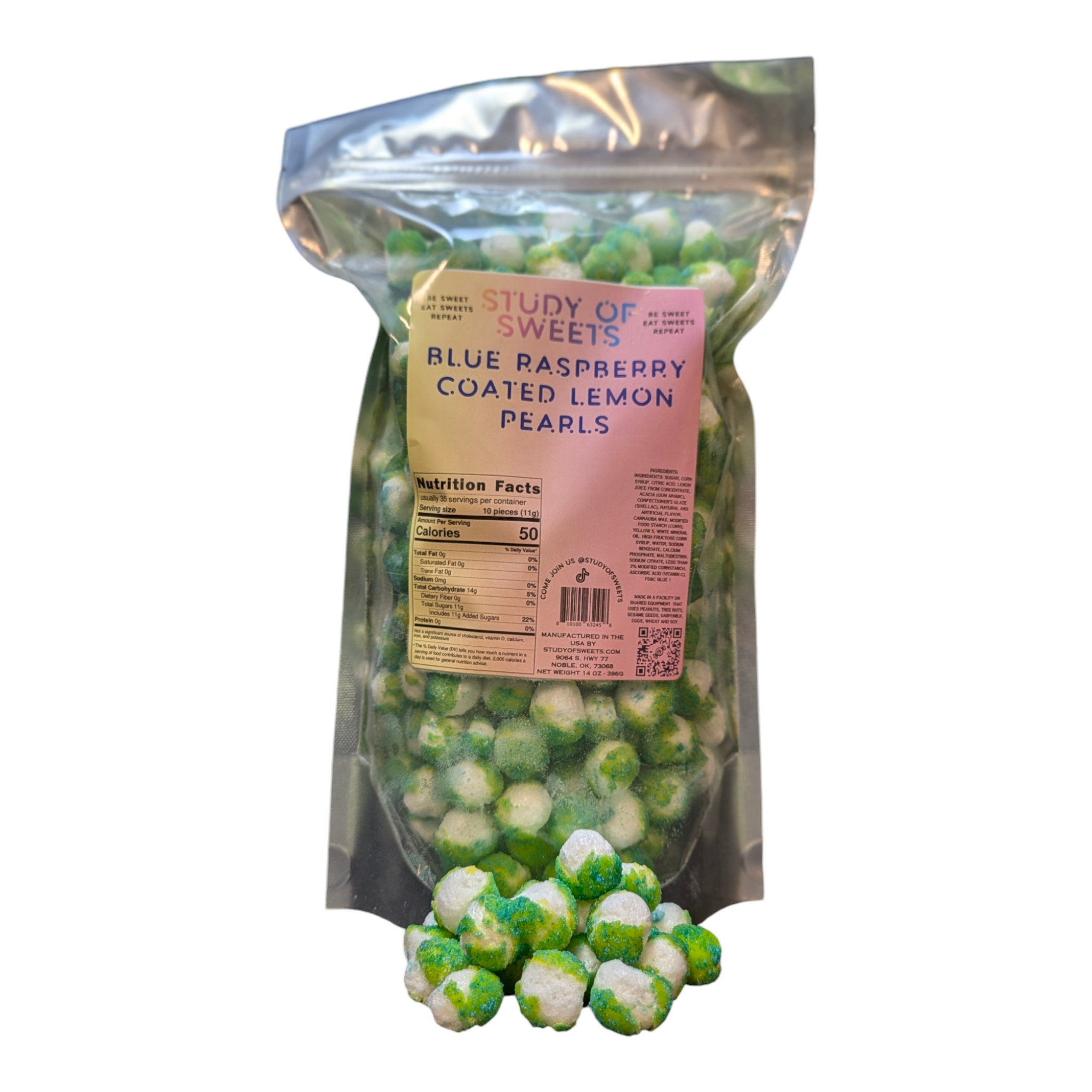 LEMON PEARLS 14oz CHOOSE FLAVOR BELOW