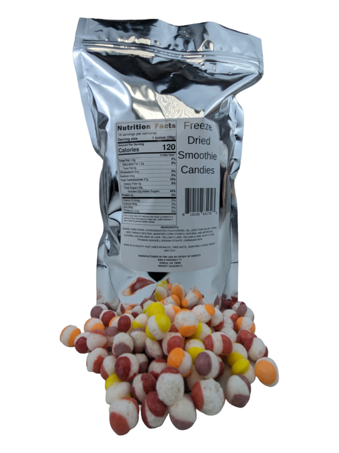 Freeze Dried Skittles 1 Pound Bags CHOOSE FLAVORS BELOW