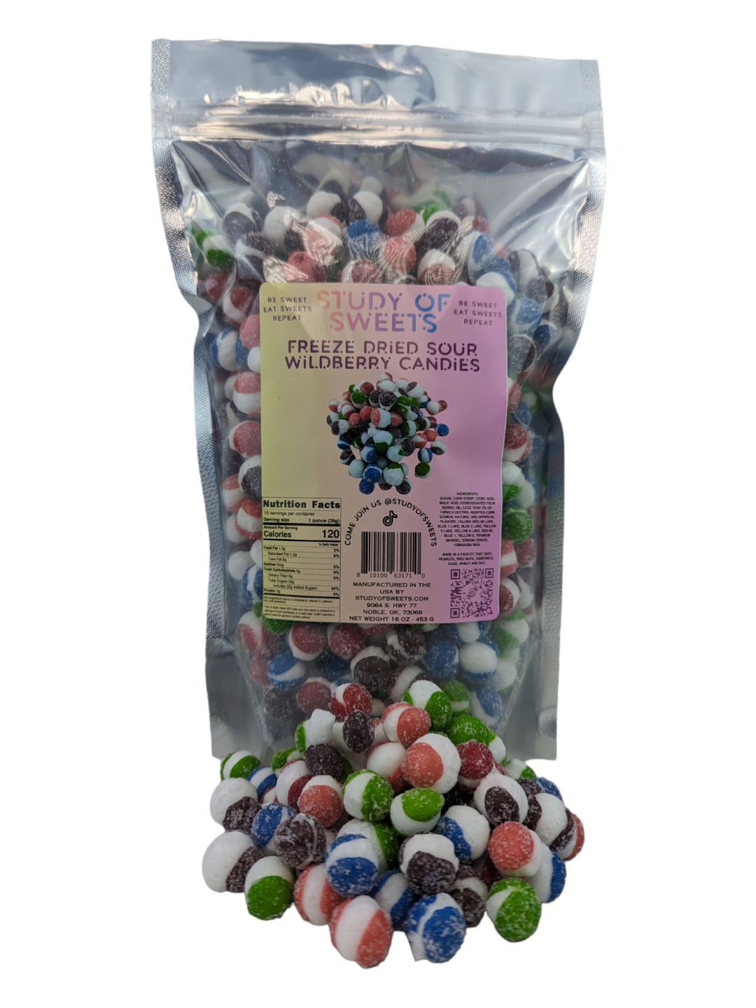 Freeze Dried Skittles 1 Pound Bags CHOOSE FLAVORS BELOW