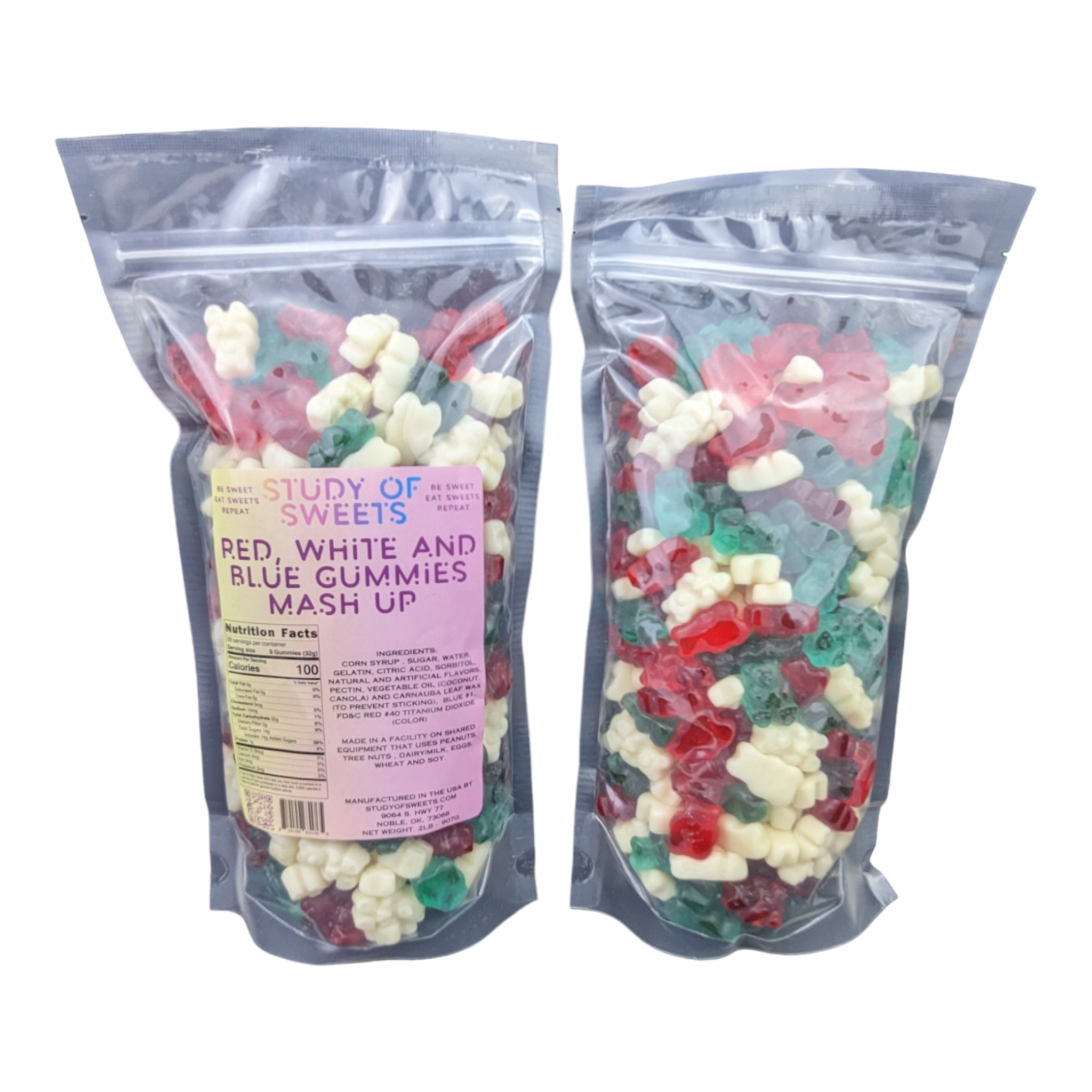 2 Pounds of Gummies CHOOSE FLAVOR BELOW NOT FREEZE DRIED