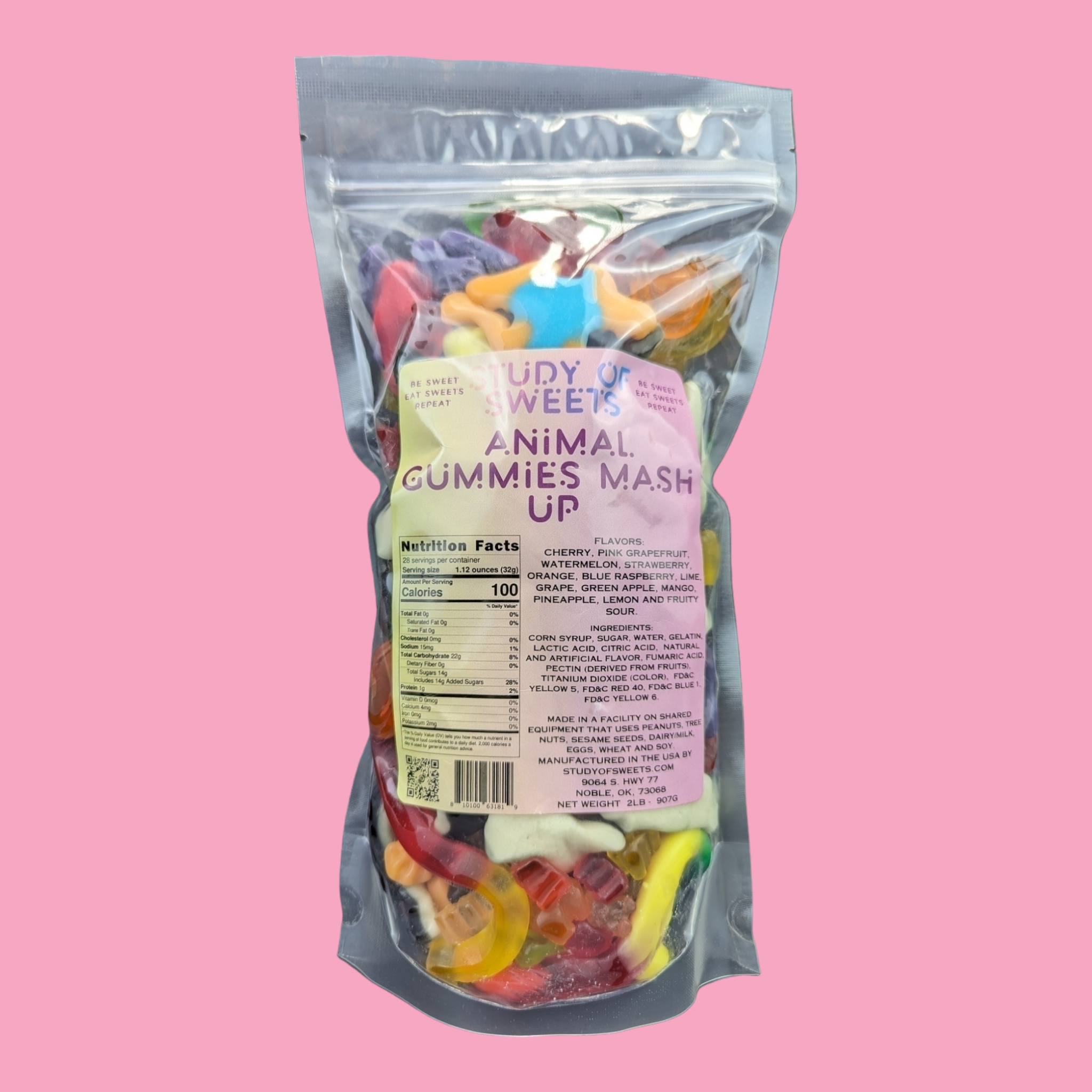 2 Pounds of Gummies CHOOSE FLAVOR BELOW NOT FREEZE DRIED