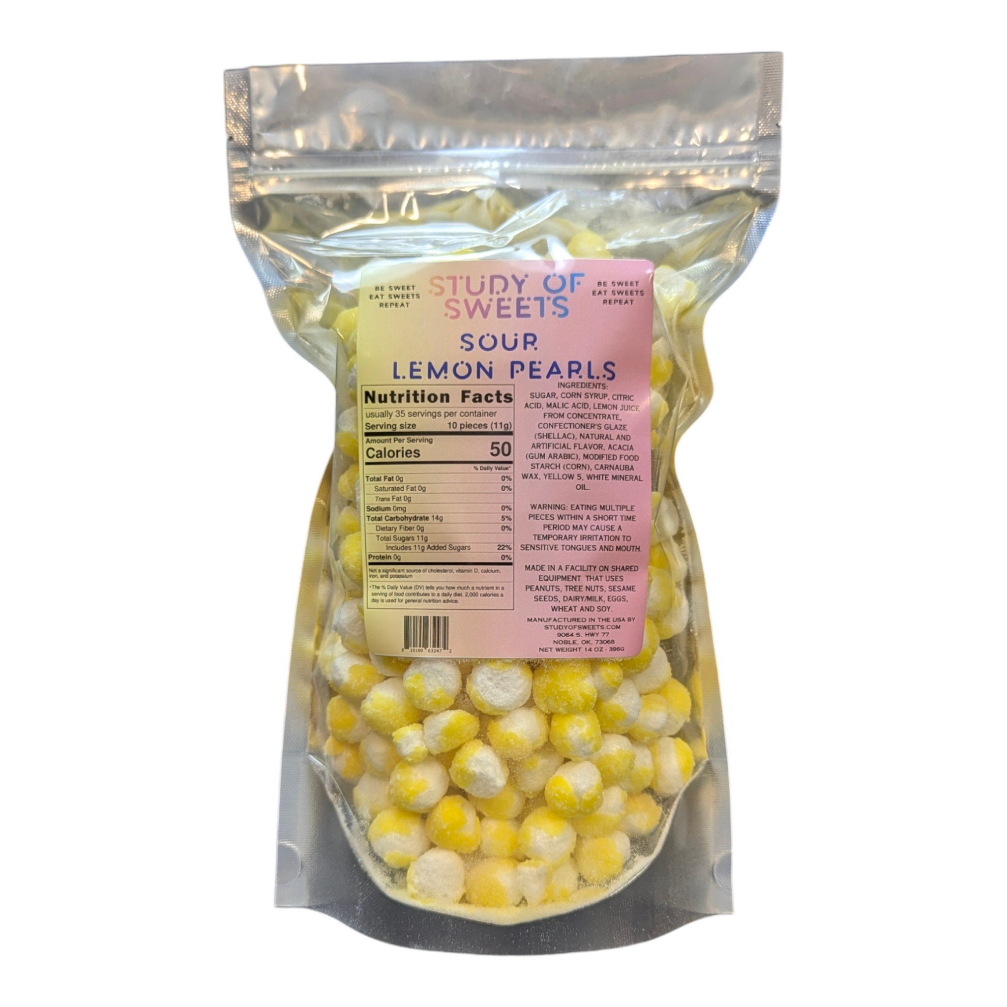 LEMON PEARLS 14oz CHOOSE FLAVOR BELOW