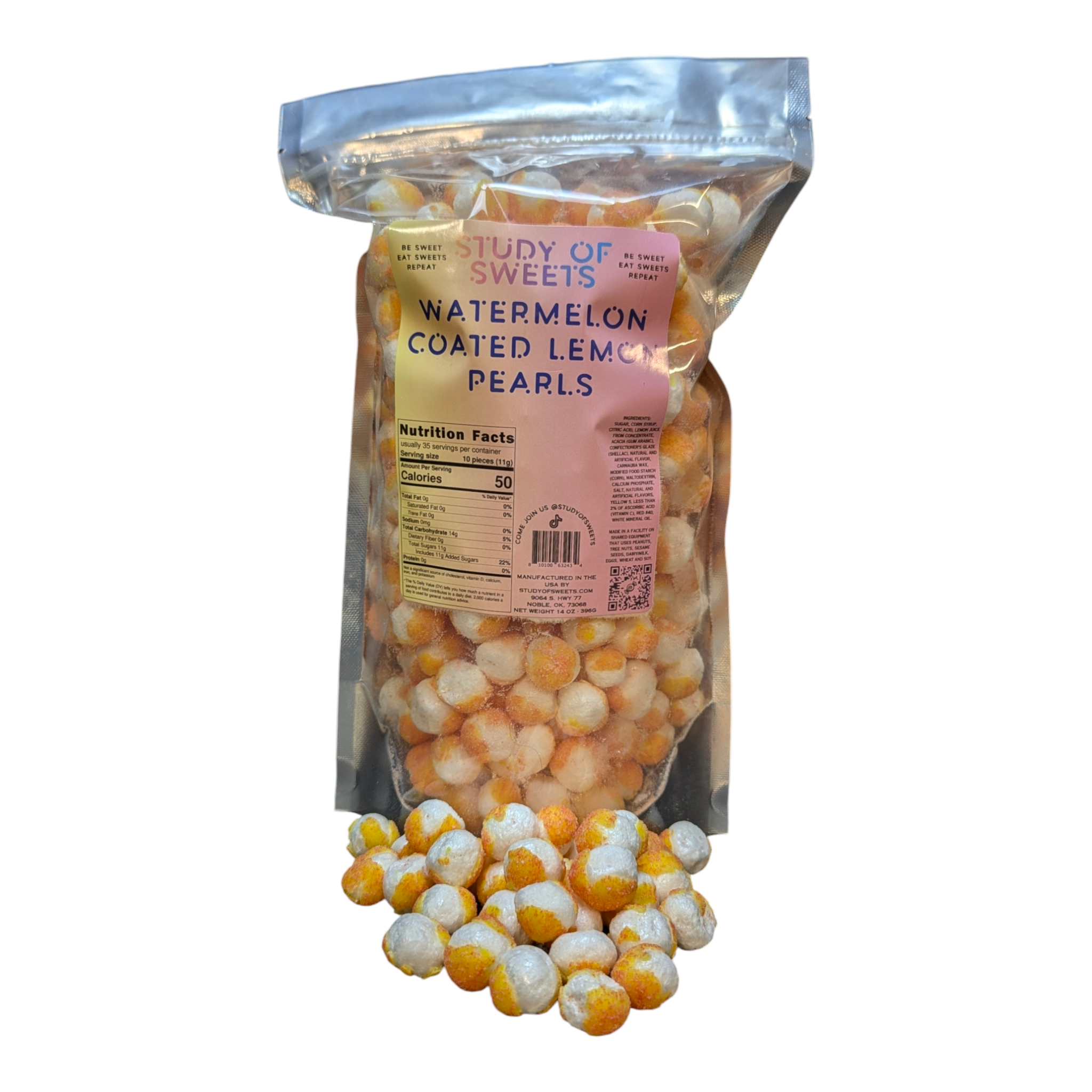 LEMON PEARLS 14oz CHOOSE FLAVOR BELOW