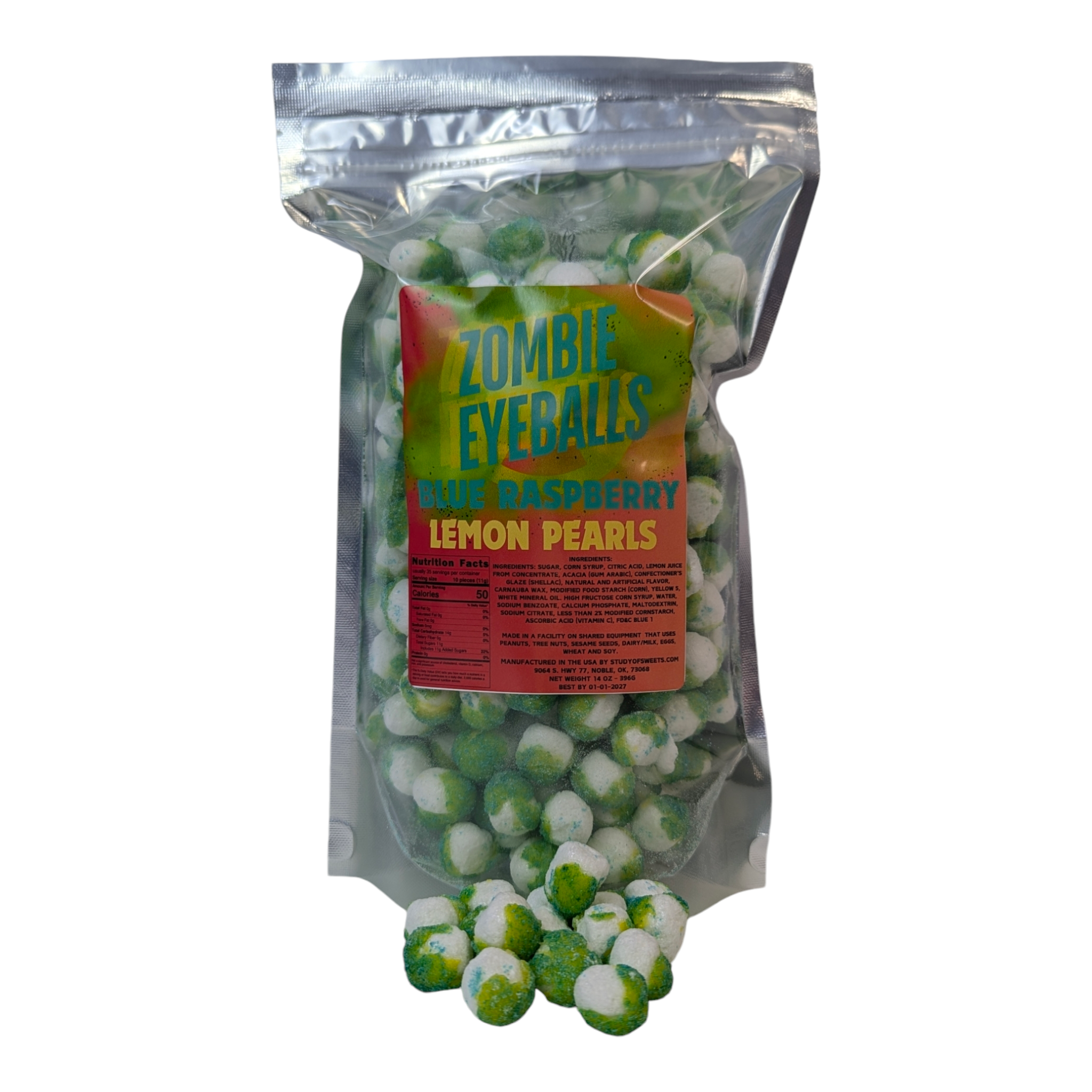 LEMON PEARLS 14oz CHOOSE FLAVOR BELOW
