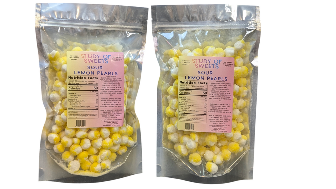 LEMON PEARLS 14oz CHOOSE FLAVOR BELOW