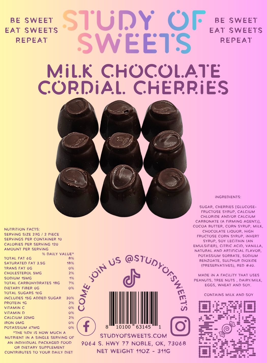 Cordial Cherries, Patties &amp; More